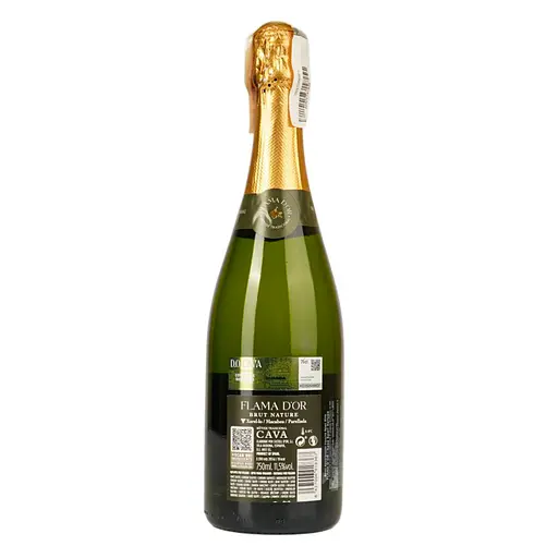 Вино игристое Flama d'Or Cava Brut Natur белое 11.5% 0.75 л - фото 3