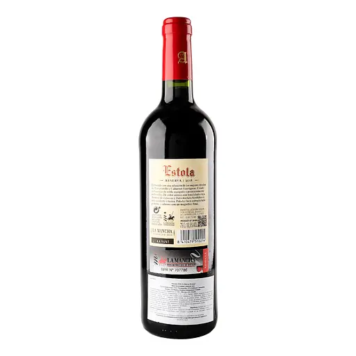 Вино Estola Reserva La Mancha DO красное сухое 13.5% 0.75 л - фото 3