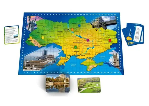 Настільна гра Rozum Відгадай локацію: Україна (укр.) (R098UA) - фото 3