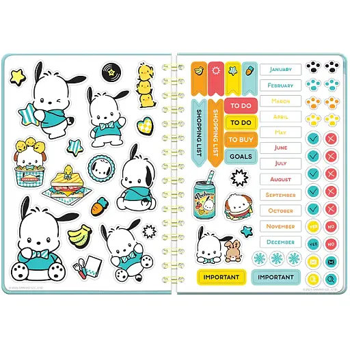 Дневник на спирали Kite Pochacco твердый переплет (PC26-438) - фото 5