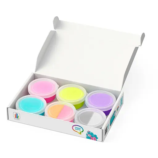 Набор самозатвердевающего пластилина Радужные единороги: Брайти, Спарки, Клауди ЛИПАКА 60054-UA01 - фото 2