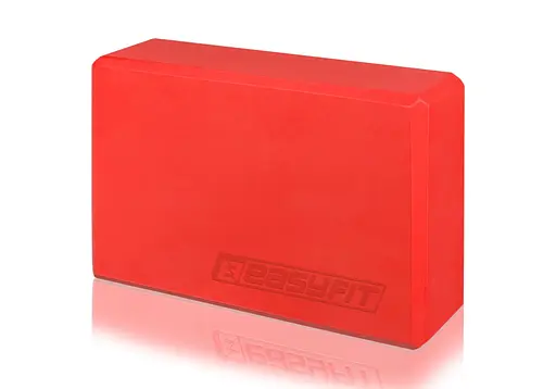 Блок для йоги EasyFit EVA Красный (EF-1818-R) - фото 1