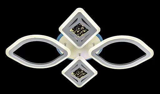 Люстра светодиодная Valeso V 2134-2 2C-TL WH с пультом