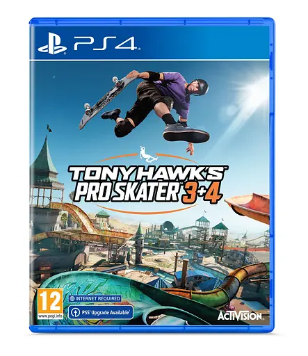 Гра Sony PlayStation Tony Hawk Pro Skater 3+4, BD Disk (PS4)