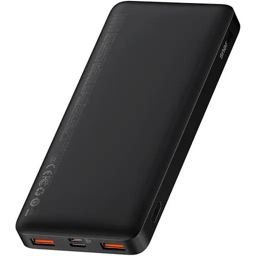 Внешний аккумулятор Baseus Bipow Digital Display 10000mAh 20W Black (PPDML-L01) - фото 3