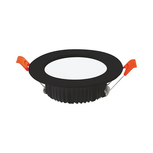 Світильник врізний ALEXA-8 3CCT 8W (чорний) - фото 1