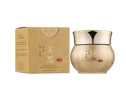 Антивозрастной крем для лица с золотом и женьшенем Geum Sul Jin Cream Missha 50 мл - фото 1