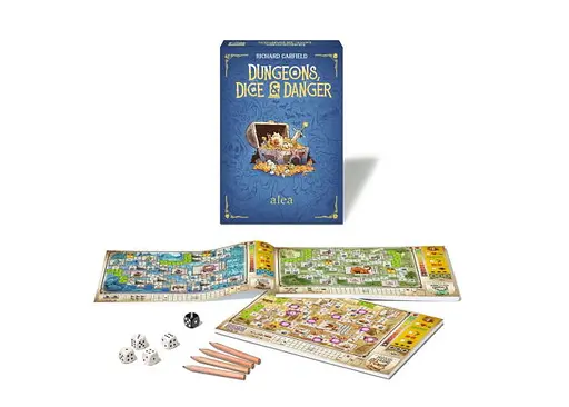 Настольная игра Alea Подземелья, Кубики и Опасность (Dungeons, Dice & Danger) (англ.) (PS126) - фото 10