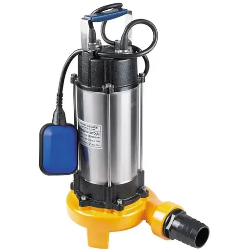 Дренажно-фекальный насос Thermo Alliance WSD25-14-1,8CD с поплавком и ножом - фото 1