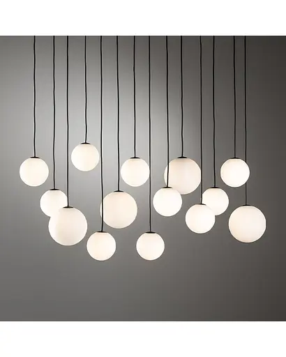 Подвесной светильник, люстра Nowodvorski 11408 Snowball XIV G9 14x12W IP20 Черный - фото 5