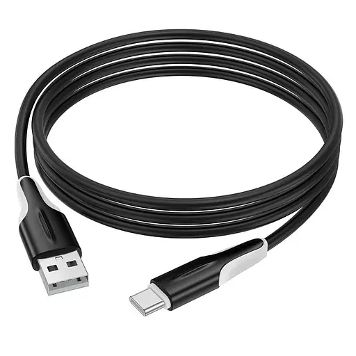 Дата кабель Borofone BX119 New USB to Type-C 3A (1m) Black - фото 4
