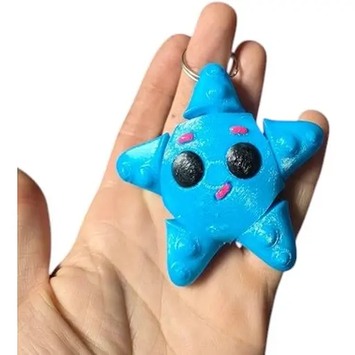 3D Игрушка Морская звезда, 8 см, подвижная