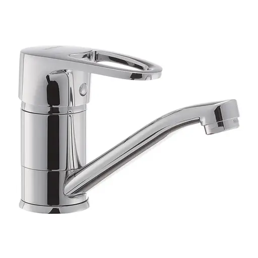 Смеситель для умывальника Haiba Ceba 555 HB0035 Хром - фото 1