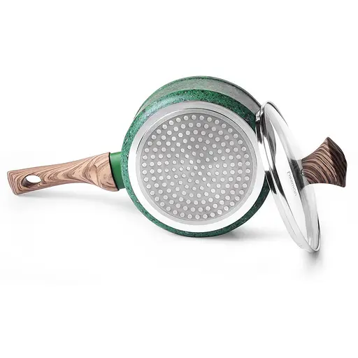 Ковш Fissman Malachite со стеклянной крышкой 1.4 л (4317) - фото 3