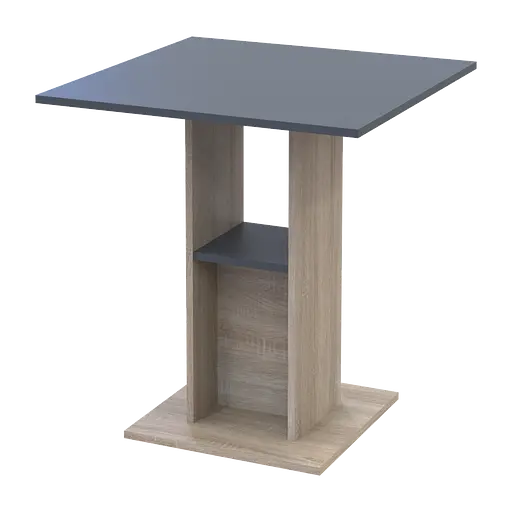 Стіловий стіл Doros Коуд Дуб сонома/Графіт 70х70х74 (41510132) - фото 10