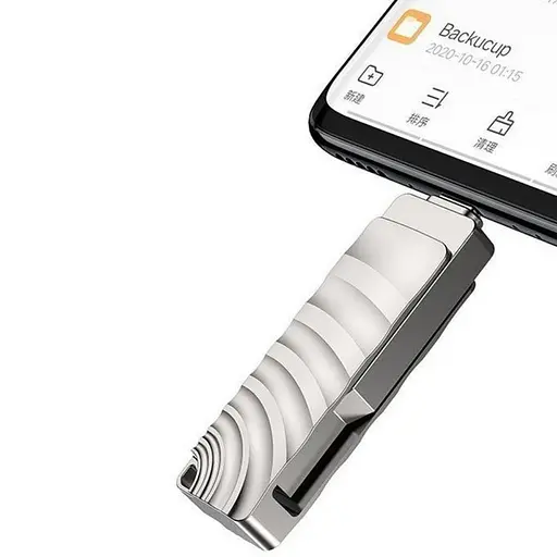 Флеш накопичувач подвійний - USB3.0 і Type-C - Borofone BUD3 128GB - фото 4