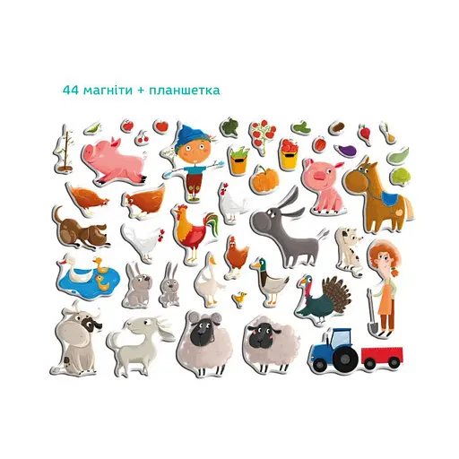 Розвиваюча магнітна гра "Ферма" DoDo 200206 - фото 3