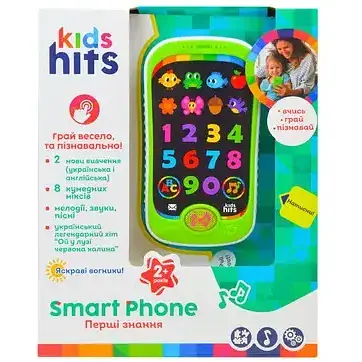 Телефончик музичний розвиваючий Kids Hits Smart phone - 1 (1919451248) - фото 2
