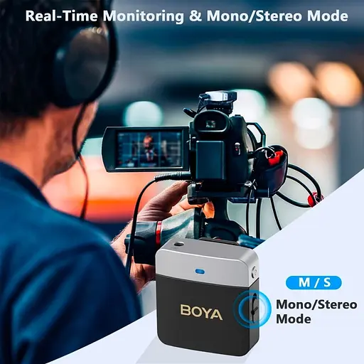Микрофонная радиосистема Boya BY-M1V3 USB-C [86221] - фото 7
