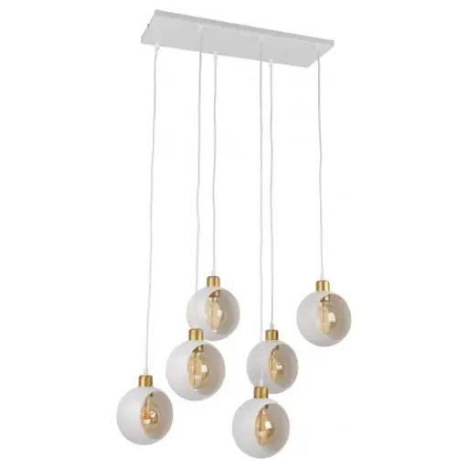 Подвесной светильник TK Lighting 2746 Cyklop white - фото 1
