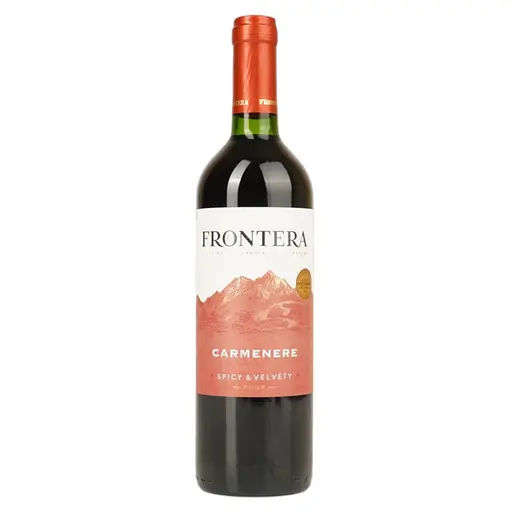 Вино Frontera Carmenere, напівсухе, червоне, 12%, 0,75 л - фото 1