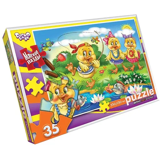 Мягкие пазлы Утки Danko Toys S35-10-11 35 элементов