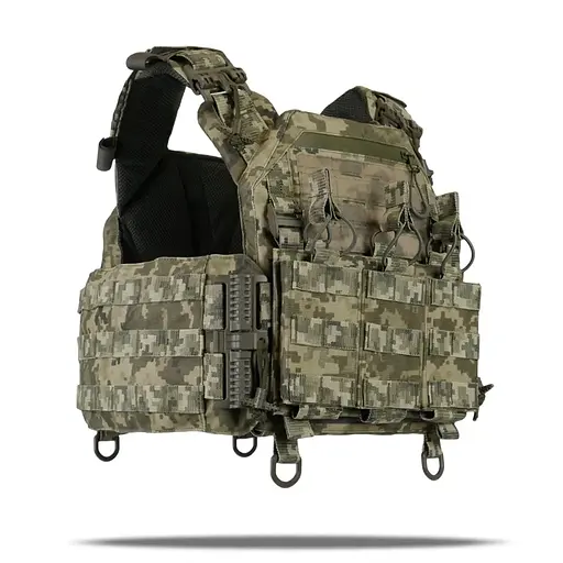 Плитоноска Kiborg GU gen.2 + 3 подсумка Pixel (1000-k45001) - фото 2