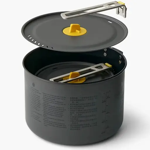 Набор кастрюль Sea To Summit Frontier UL Two Pot Set 2P 1.3L + 3L (1033-STS ACK027031-122101) - фото 10