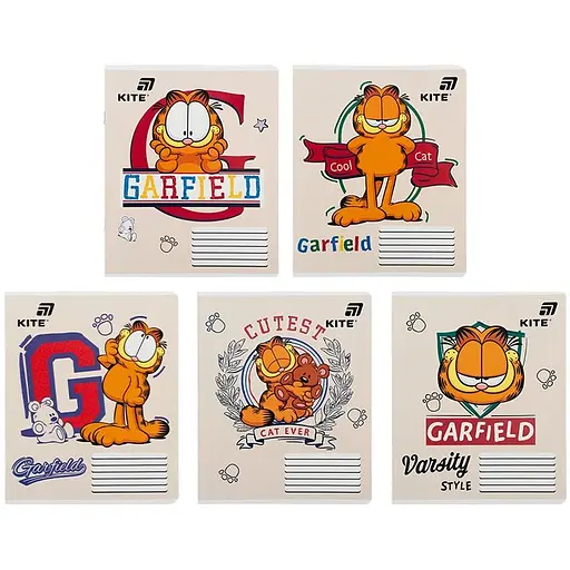 Набір зошитів Kite 18 арк., кл., гібр. лак + УФ лак, 20 шт. (GF26-236) - фото 1