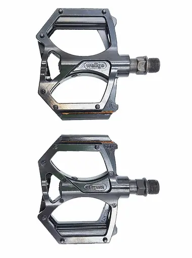 Педали велосипедные алюминиевые Wellgo M195 на полимерных подшипниках Черный (G0001511) - фото 2
