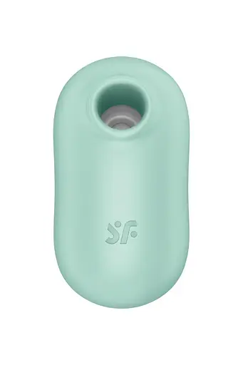Вакуумний кліторальний стимулятор з вібрацією Satisfyer Pro To Go 2 м'ятний - фото 3