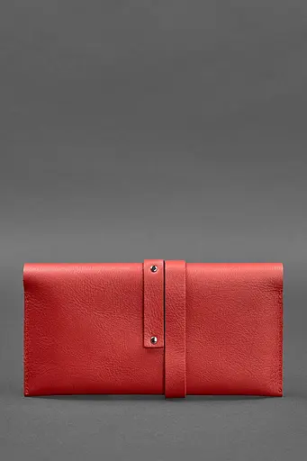 Кожаный женский тревел-кейс Voyager 1.0 красный - фото 4