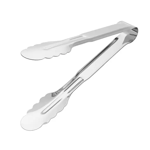 Щипці кухонні універсальні з нержавіючої сталі "Пелюстка" для барбекю гриля, Kitchen Master Сріблястий 84647 - фото 5