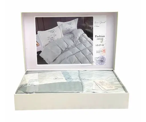 Постельное белье Laura Grand 27-02 - евро комплект 2 наволочки 50x70 см - фото 2