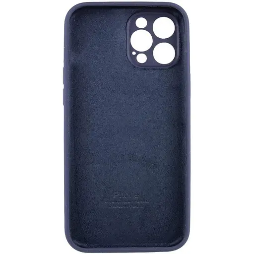 Чохол Epik Silicone Case Full Camera Protective AA для Apple iPhone 12 Pro 6.1 Темно-синій/Midnight blue - фото 4