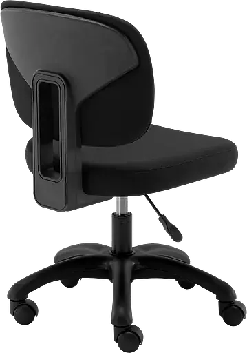 Офісне крісло GT Racer чорне (B-1511 Fabric Black) - фото 6