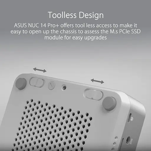 Комп'ютер ASUS NUC 14pro+ RNUC14RVSU700002I Intel Core Ultra 7 155H/Без ОЗП/Без SSD/Intel Arc Graphics/Без ОС (90AR0051-M000A0) - фото 12