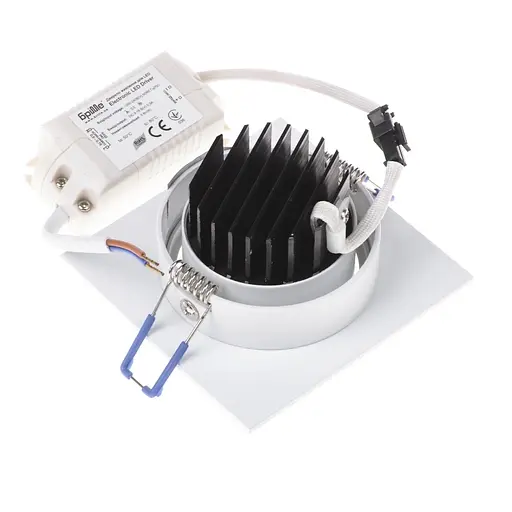 Світильник стельовий Brille LED врізний LED-173/5W WW WH 32-191 - фото 2