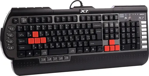 Клавіатура A4Tech G800V USB black (X7-G800V) - фото 2