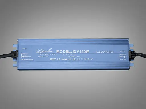 Блок живлення 12В, для підключення LED стрічки, 150Вт, 12.5А - фото 2