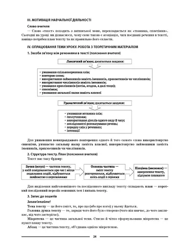 Матеріали до уроків. Українська мова. 5 клас. 1 семестр - фото 7