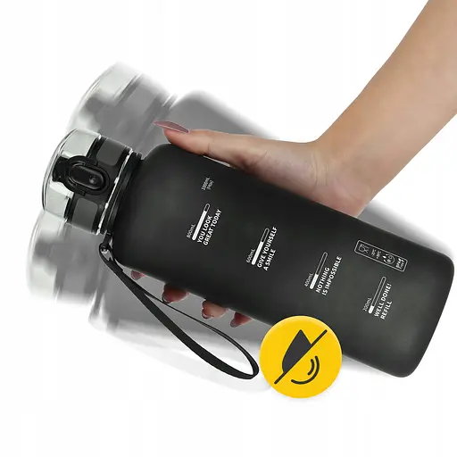 Пляшка для води 4FIZJO спортивна 1000 мл Black (P-5905973403788) - фото 8