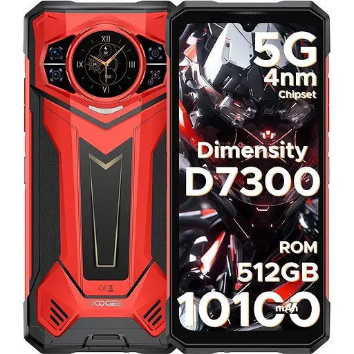 Смартфон Doogee S200 Plus 12/512GB красный - фото 2