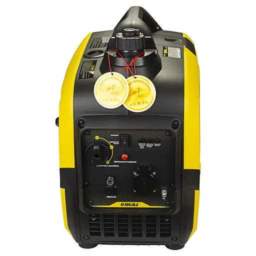 Генератор інверторний SIGMA 2.2/2.5 кВт, однофазний, ручний запуск (5710631) - фото 8