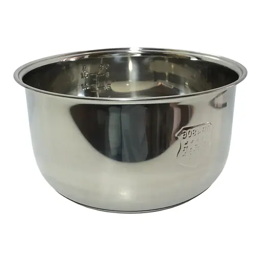 Чаша стальная к мультиварке DEX DMC-65 ( аналог DEX DIP-65), 4 литра, H=118 мм, D=235 мм