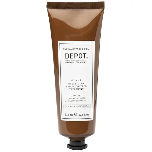 Засіб для контролю виділення жиру на шкірі голови Depot No.207 White Clay Sebum Control Theatment 125 мл