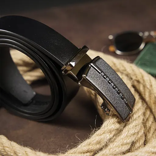 Ремінь шкіряний Vintage чоловічий 115х3,5 см acs0018125 - фото 6