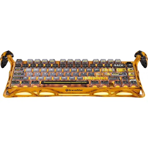 Клавіатура GravaStar Mercury K1 Pro TKL UA Yellow GSK1PRO_YLW (140624) - фото 2