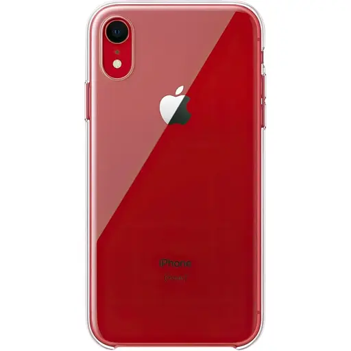 Оригинальный противоударный чехол Apple Clear Case Hardshell для iPhone XR (6.1") прозрачный (MRW62ZM/A)