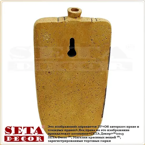 Ваза декоративная каменная крошка - фото 2